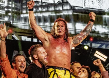 Chris Jericho derrota a Bryan Danielson en AEW All Out 2022.