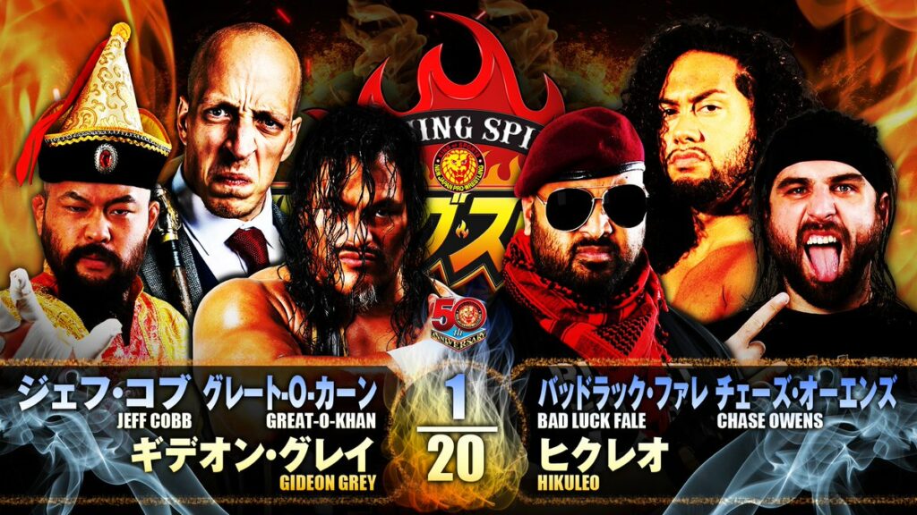 Resultados NJPW Burning Spirit 2022 (noche 5)