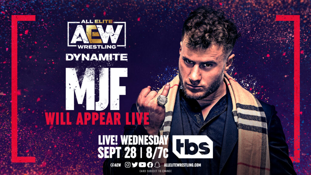 MJF estará presente el próximo miércoles en AEW Dynamite