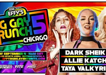 Resultados GCW Effy's Big Gay Brunch 5: Effy, Taya Valkyrie, Allie Katch y más