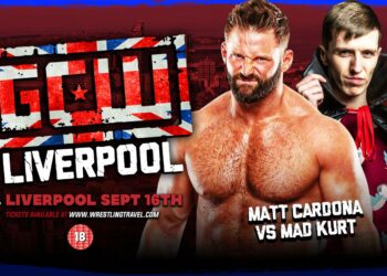 Cartelera GCW Liverpool 16 de febrero de 2022: Matt Cardona, Joey Janela, Blake Christian y más