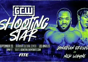 Cartelera GCW Shooting Star: Jonatham Gresham, Joey Janela, Blake Christian y más