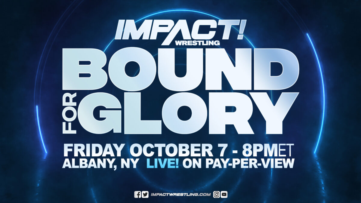 Cartelera IMPACT Bound for Glory 2022 actualizada