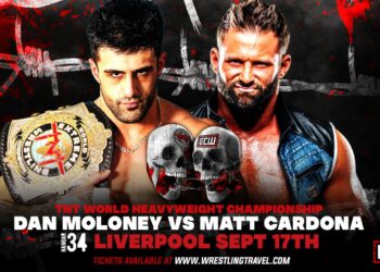 Cartelera TNT vs. GCW: Matt Cardona, Joey Janela, Blake Christian y más