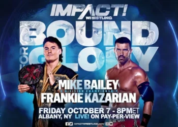 Frankie Kazarian retará por el Campeonato de la X-Division de Mike Bailey en IMPACT Bound for Glory 2022