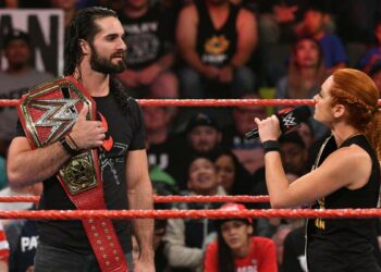 Seth Rollins y Becky Lynch son vistos entrenando con ex superestrellas de WWE