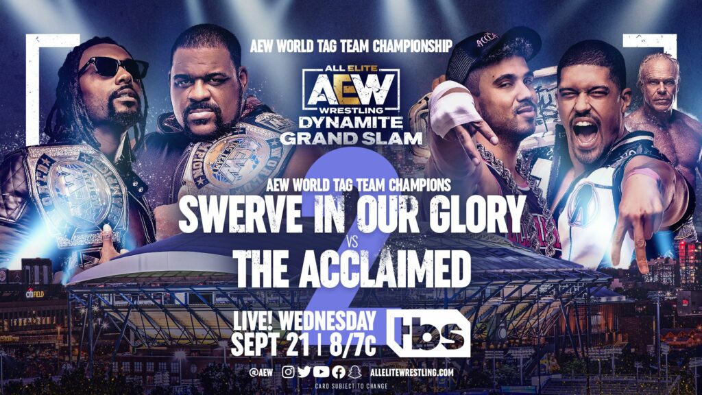 Previa AEW Dynamite Grand Slam 21 de septiembre de 2022
