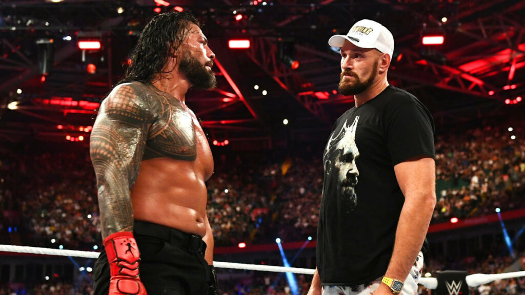 WWE querría realizar un combate entre Roman Reigns y Tyson Fury