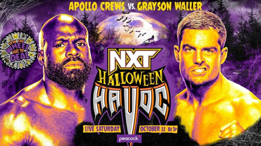 Apuestas NXT Halloween Havoc: Apollo Crews vs. Grayson Waller