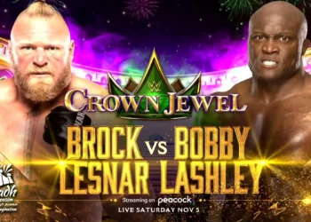 Brock Lesnar y Bobby Lashley se enfrentarán en WWE Crown Jewel 2022