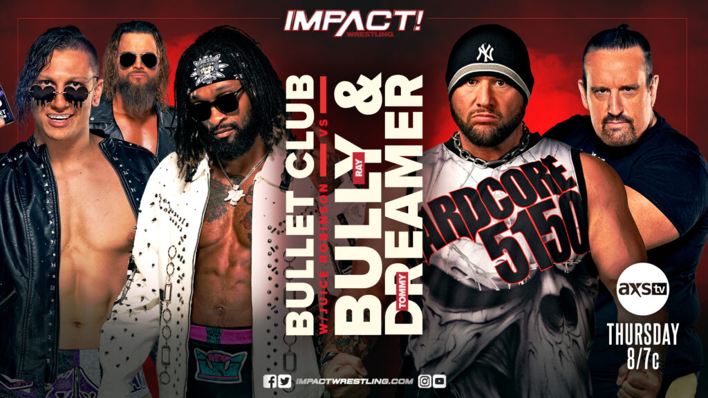 IMPACT Wrestling anuncia tres luchas para su show semanal del 20 de octubre