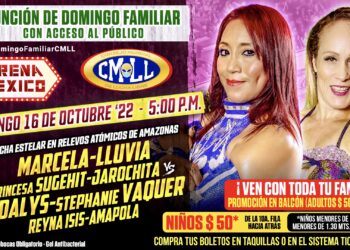 Resultados CMLL Domingo Familiar 16 de octubre de 2022