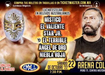 Resultados CMLL Sábado de Coliseo 22 de octubre de 2022
