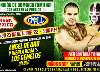 Resultados CMLL Domingo Familiar 23 de octubre de 2022