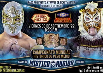 Resultados CMLL Viernes Espectacular 30 de septiembre de 2022