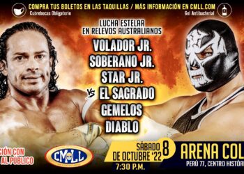 Resultados CMLL Sábado de Coliseo 8 de octubre de 2022