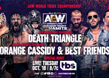 Death Triangle defenderán los Campeonatos Mundiales de Tríos de AEW ante Orange Cassidy y Best Friends