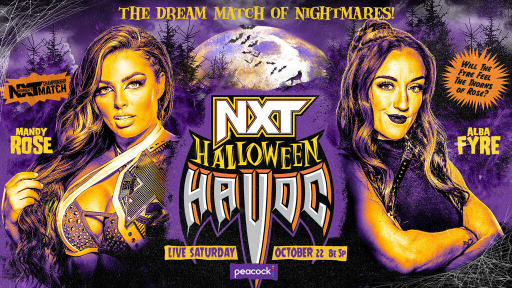 Mandy Rose defenderá el Campeonato Femenino de NXT ante Alba Fyre en Halloween Hacoc 2022