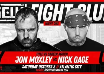 Cartelera GCW Fight Club (noche 1): Jon Moxley vs. Nick Gage - 'Título vs. Carrera' 