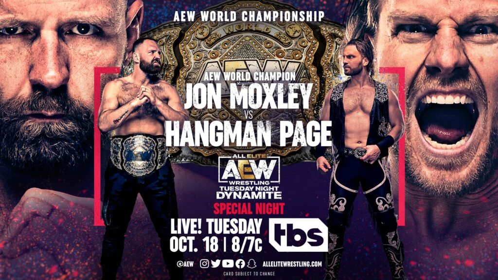 Se confirman dos luchas y un segmento para el episodio de AEW Dynamite del 18 de octubre