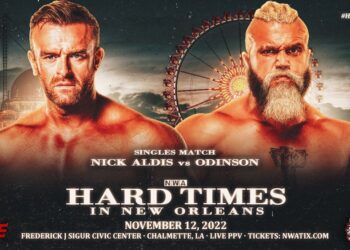 Nick Aldis vs. Odinson para NWA Hard Times 3
