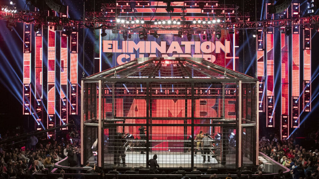 WWE presenta el póster oficial de Elimination Chamber 2023