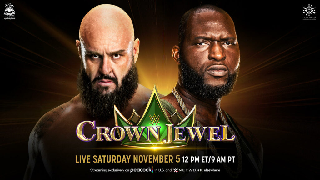 Braun Strowman y Omos se enfrentarán en WWE Crown Jewel 2022