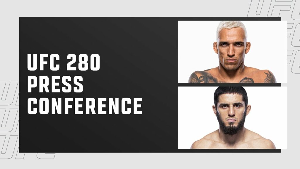 Conferencia de prensa UFC 280: Oliveira vs. Makhachev