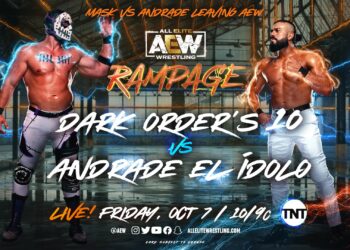 Cancelada la lucha entre Andrade El Ídolo y 10 en AEW Rampage
