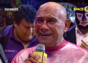 Villano IV pierde la máscara ante Pentagón Jr. en AAA Triplemanía 30 Ciudad de México