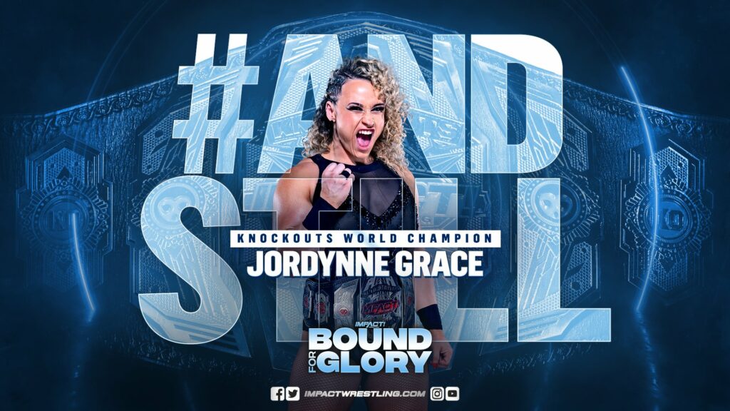 Jordynne Grace retiene el Campeonato Mundial de Knockouts en IMPACT Bound For Glory 2022
