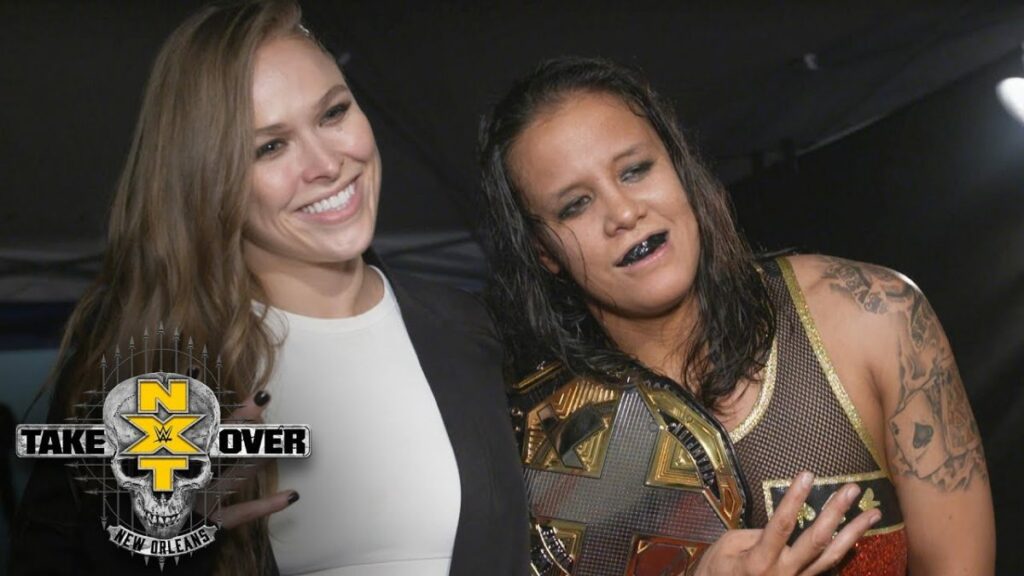 Ronda Rousey y Shayna Baszler filmaron segmentos este verano