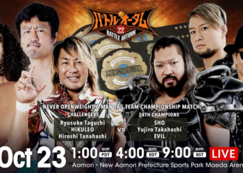 Resultados NJPW Battle Autumn 2022 (noche 8)