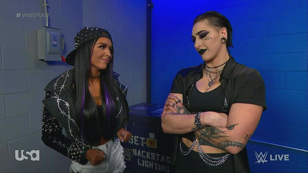 Cora Jade elige a Rhea Ripley como rival de Roxanne Perez en NXT