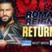 Se anuncia el regreso de Roman Reigns y tres combates para el SmackDown del 21 de octubre