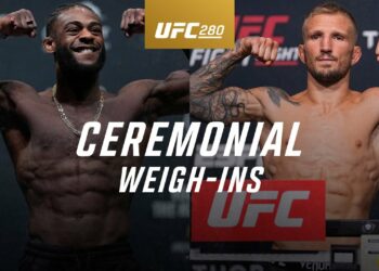 Ceremonia de pesaje UFC 280: Oliveira vs. Makhachev