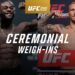 Ceremonia de pesaje UFC 280: Oliveira vs. Makhachev Ceremonia de pesaje UFC 280: Oliveira vs. Makhachev