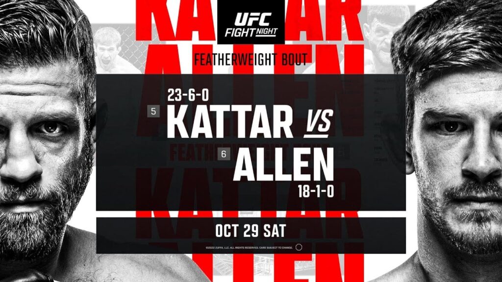 Resultados UFC Vegas 63: Kattar vs. Allen