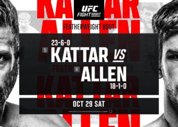Resultados UFC Vegas 63: Kattar vs. Allen