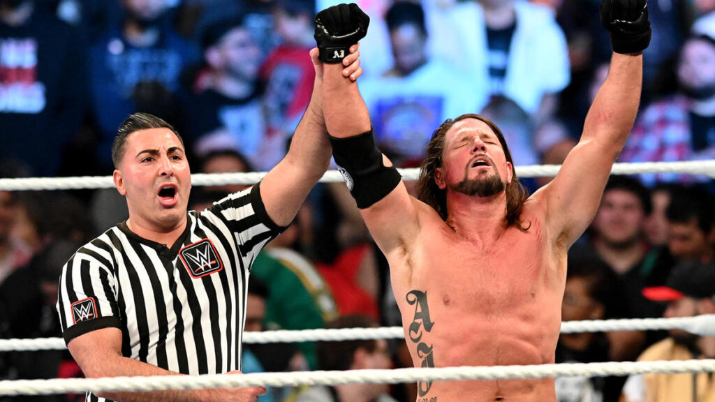 AJ Styles rompe una racha negativa tras su victoria en Survivor Series WarGames 2022