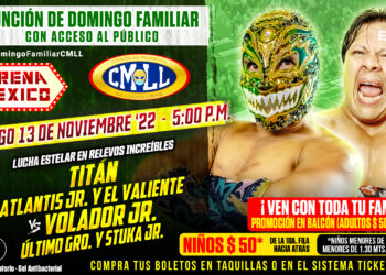 Resultados CMLL Domingo Familiar 13 de noviembre de 2022