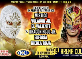 Resultados CMLL Sábado de Coliseo 19 de noviembre de 2022