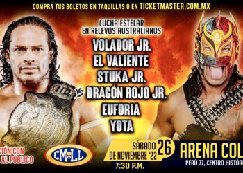 Resultados CMLL Sábado de Coliseo 26 de noviembre de 2022
