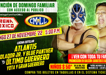 Resultados CMLL Domingo Familiar 27 de noviembre de 2022