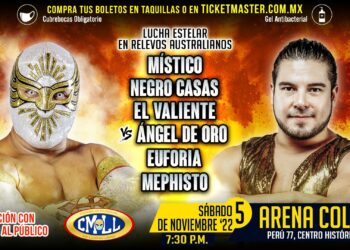 Resultados CMLL Sábado de Coliseo 5 de noviembre de 2022