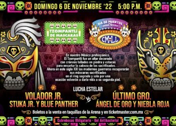 Resultados CMLL Domingo Familiar 6 de noviembre de 2022