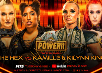 Cartelera NWA Powerrr 8 de noviembre de 2022