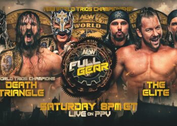 Death Triangle defenderán los Campeonatos Mundiales de Tríos de AEW ante The Elite en Full Gear 2022