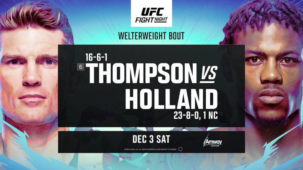 Resultados UFC Orlando: Thompson vs. Holland
