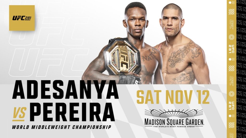 Cartelera UFC 281: Adesanya vs. Pereira